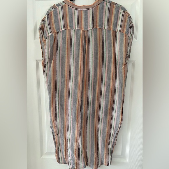 Holding Horses Anthropologie oversized striped sleeveless tunic top - Picture 3 of 3
